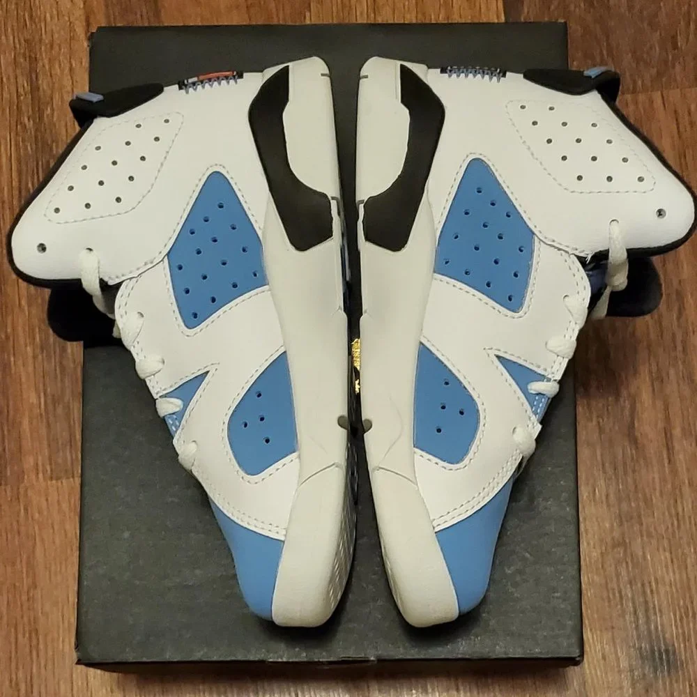 Air Jordan 6 Retro "UNC White" - 12C - Picture 8 of 11